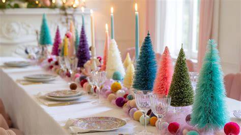 bunte Keksvariationen für Weihnachten und Feiertage