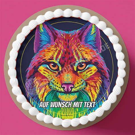bunter tortenaufleger auf fondanttorte