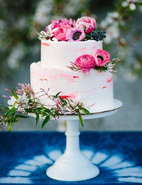 checkliste sichere tortendeko mit blumen