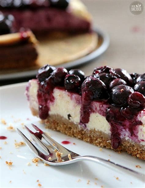 cheesecake variationen mit blaubeeren