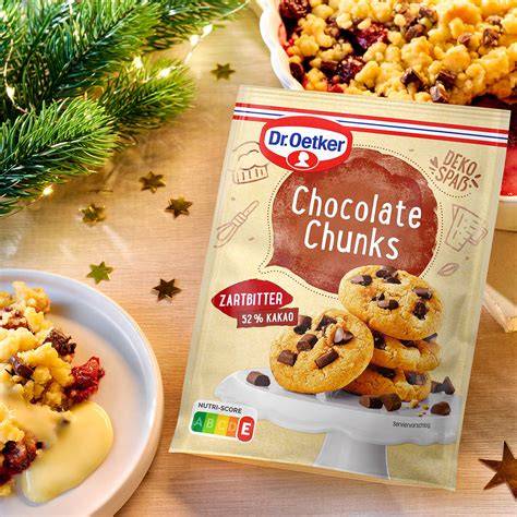 cookies mit zartbitter chunks und glasur