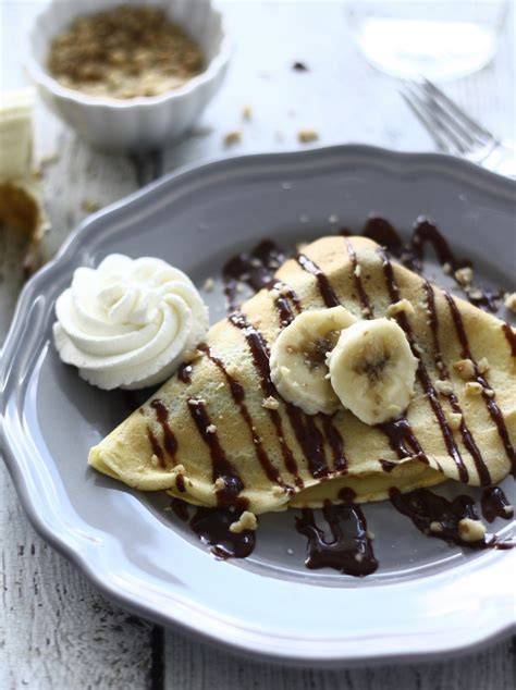 crepe banane nutella vanilleeis