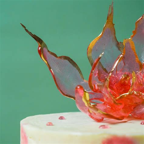 durchsichtiges Bonbon-Coating aus Isomalt