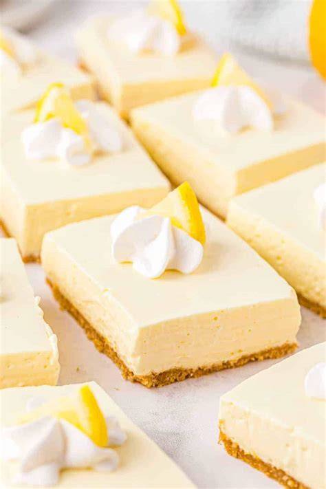 easy quick desserts: muffins, bars, no-bake cheesecake