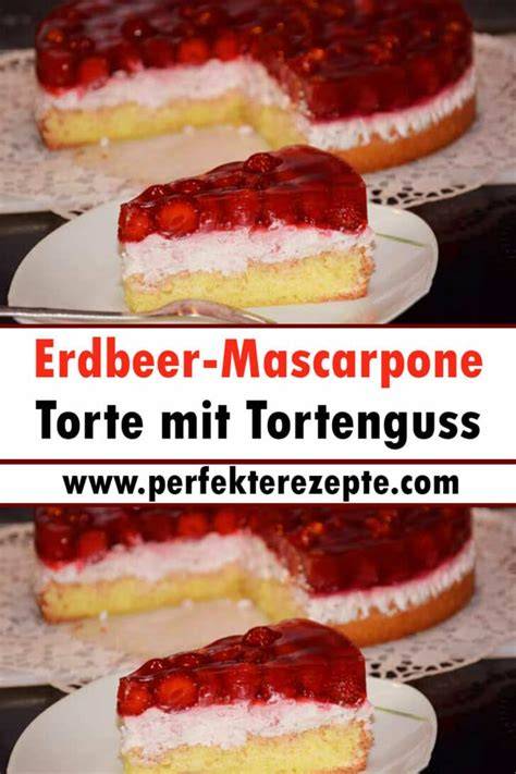 fertige Mascarpone-Melonentorte mit Tortenguss