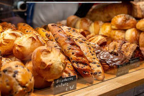 französische Boulangerie und Crookies