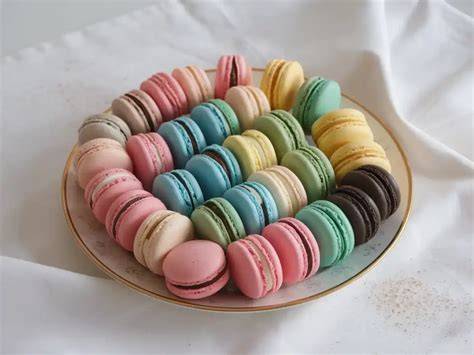 französische macarons, Zutaten und Equipment