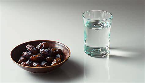 frische Vanilleschote und Datteln neben einem Glas Vanillemilch
