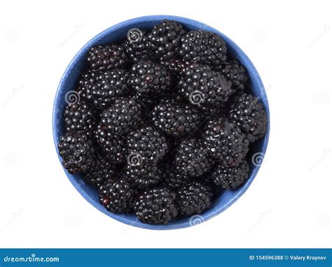 frische gebündelte brombeeren in einer schüssel