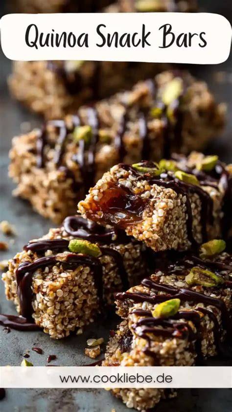 frische quinoa riegel im kühlschrank, gesunde snacks aufbewahren