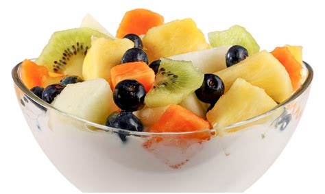 fruchtige Dessert-Variationen mit Obst, Quark und Creme