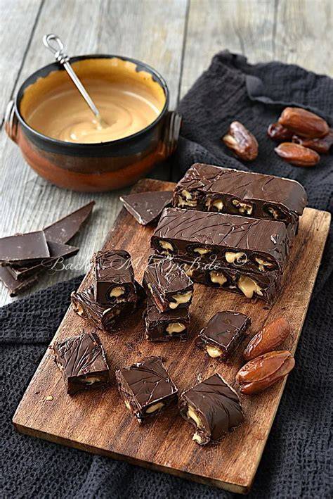 gefüllte Brezeln mit Schokolade und Erdnussbutter