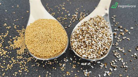 gepuffter Amaranth in einer Schüssel