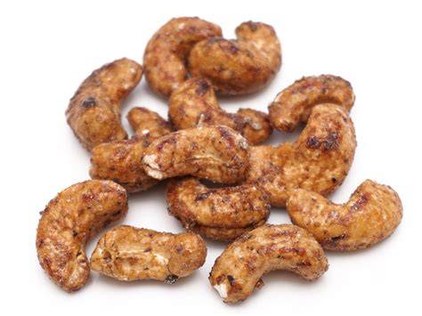 geröstete Cashewkerne mit Gewürzen