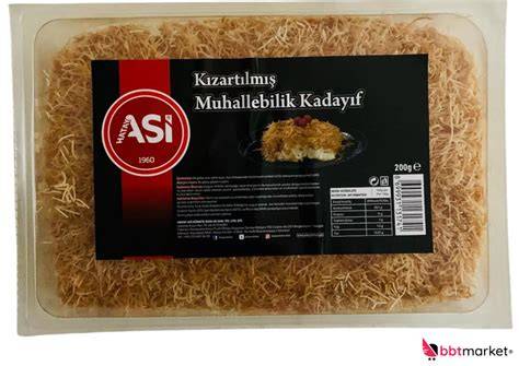 geröstete Kadayif in Pfanne