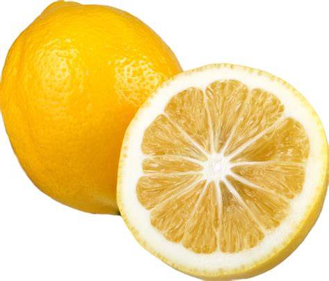 geschnittene Zitrone mit sichtbarem Fruchtfleisch und Schale