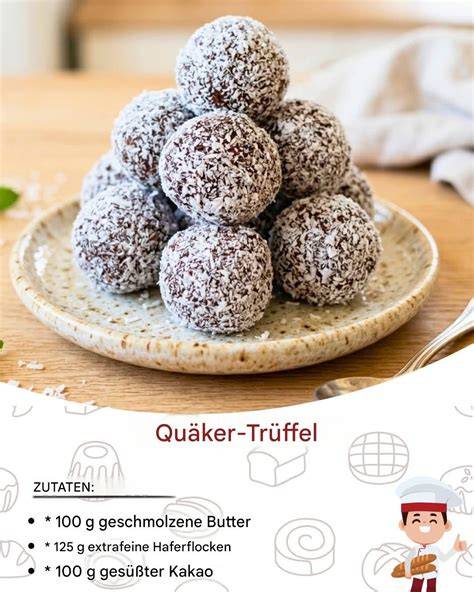 hafer sahne trüffel zutaten und varianten