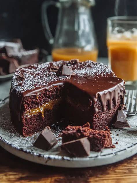 herbe Note durch Whiskey im Schokoladenkuchen