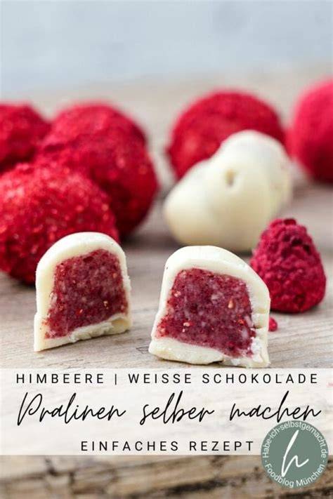 himbeer-pralinen