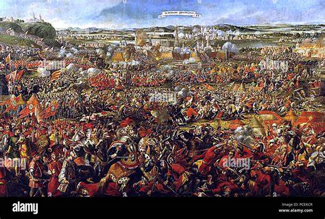 historische Darstellung der Belagerung Wiens