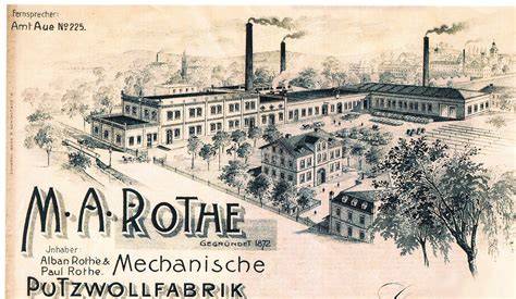 historische Fabrikansicht RUF
