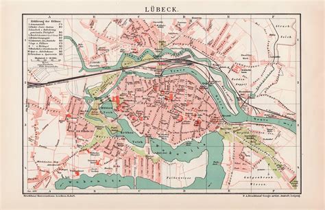 historische Karte Orient bis Lübeck