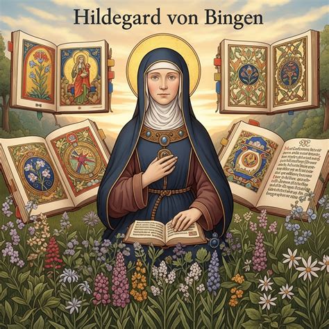 historische darstellung volkskunde hildegard von bingen apfel