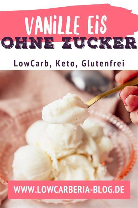hochwertige Zutaten für Low Carb Vanilleeis