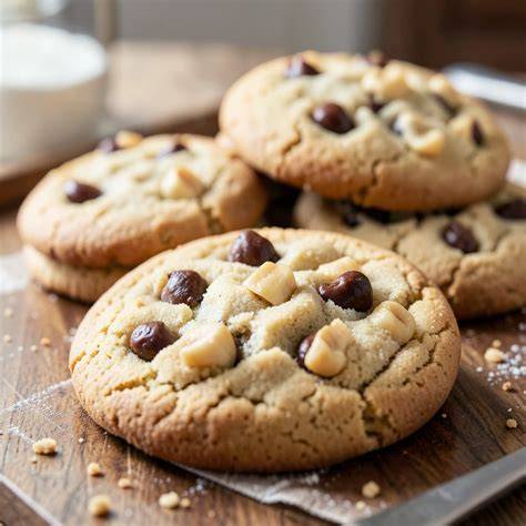 infografik: knusprig vs. soft cookies - zuckerarten, backzeit, triebmittel