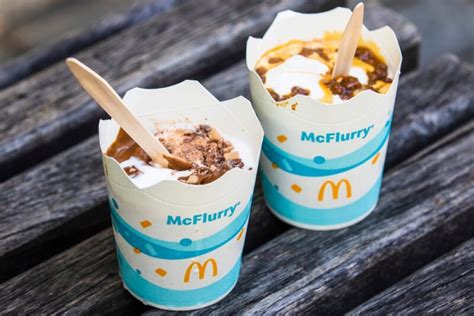 infografik McFlurry Kalorien und Nährwerte