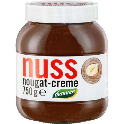 infografik schritte von nuss zu mus: hacken, mahlen, paste, creme