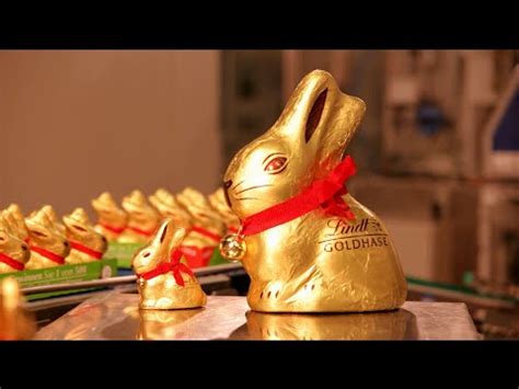 internationale Produktion und Distribution des Lindt Goldhasen