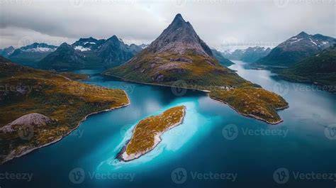 island fjord abend rhabarberernte
