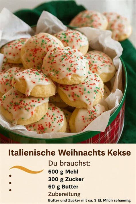 italienische weihnachtskekse