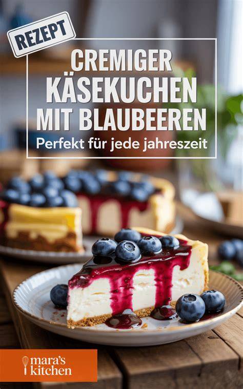 käsekuchen mit blaubeeren auf festlicher tafel