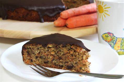 karottenkuchen glasur mit schokolade