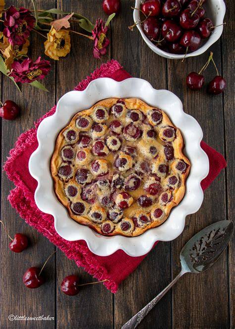 klassiker collage schwarzwälder donauwelle cherry pie clafoutis