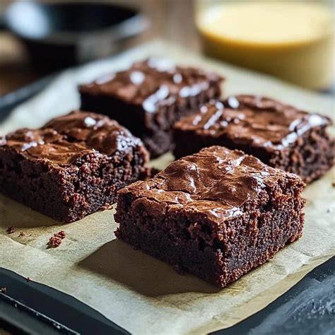 klassische Brownies im Rechteckbackblech