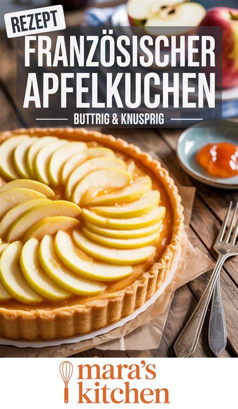 klassischer französischer Apfelkuchen