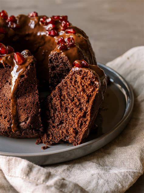 kleiner veganer schokoladenkuchen