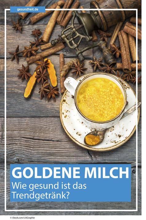 kurkuma gesundheit, goldene milch infografik