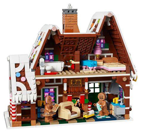 lebkuchenhaus zusammengebaut roh