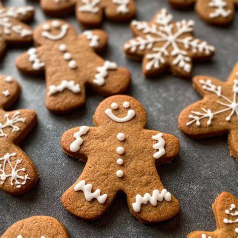 lebkuchenplätzchen und mürbeteigkekse