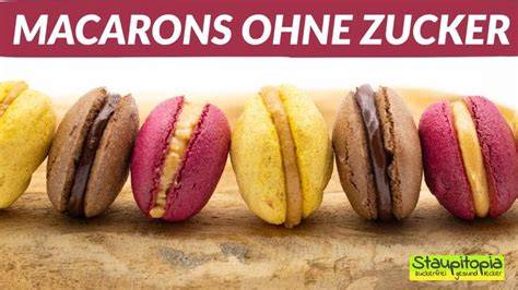 macarons ohne zucker: Schritt-für-Schritt-Infografik