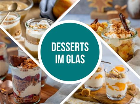 mehrschichtige Ricotta-Desserts im Glas