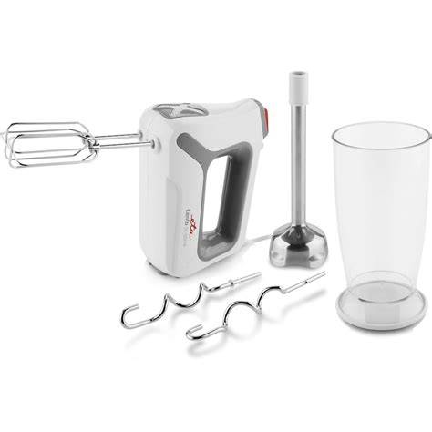 moderner Handmixer und praktisches Zubehör (Foto/Infografik)