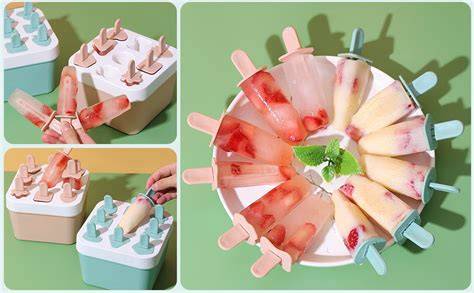 nachhaltige Eisbehälter und DIY-Eisformen