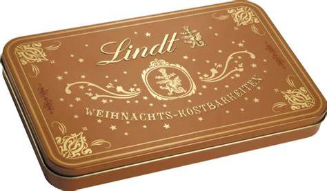 nostalgische Metalldose mit Lindt Pralinen