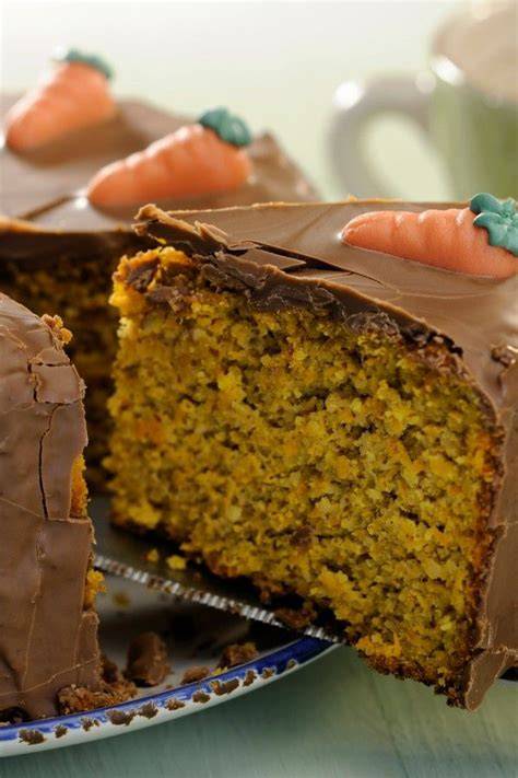 osterfest mit schoko karottenkuchen