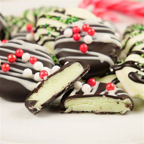 peppermint patties pralinen selber machen